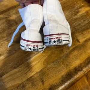 Converse high tops white 13